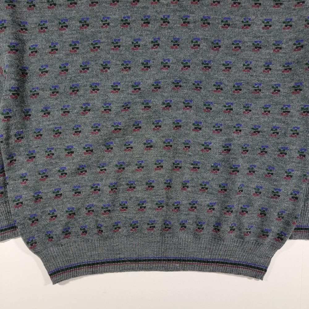 VTG Giorgio Di Firenze Men's Pullover Sweater Crew Neck Wool Acrylic Size XL - Picture 10 of 10